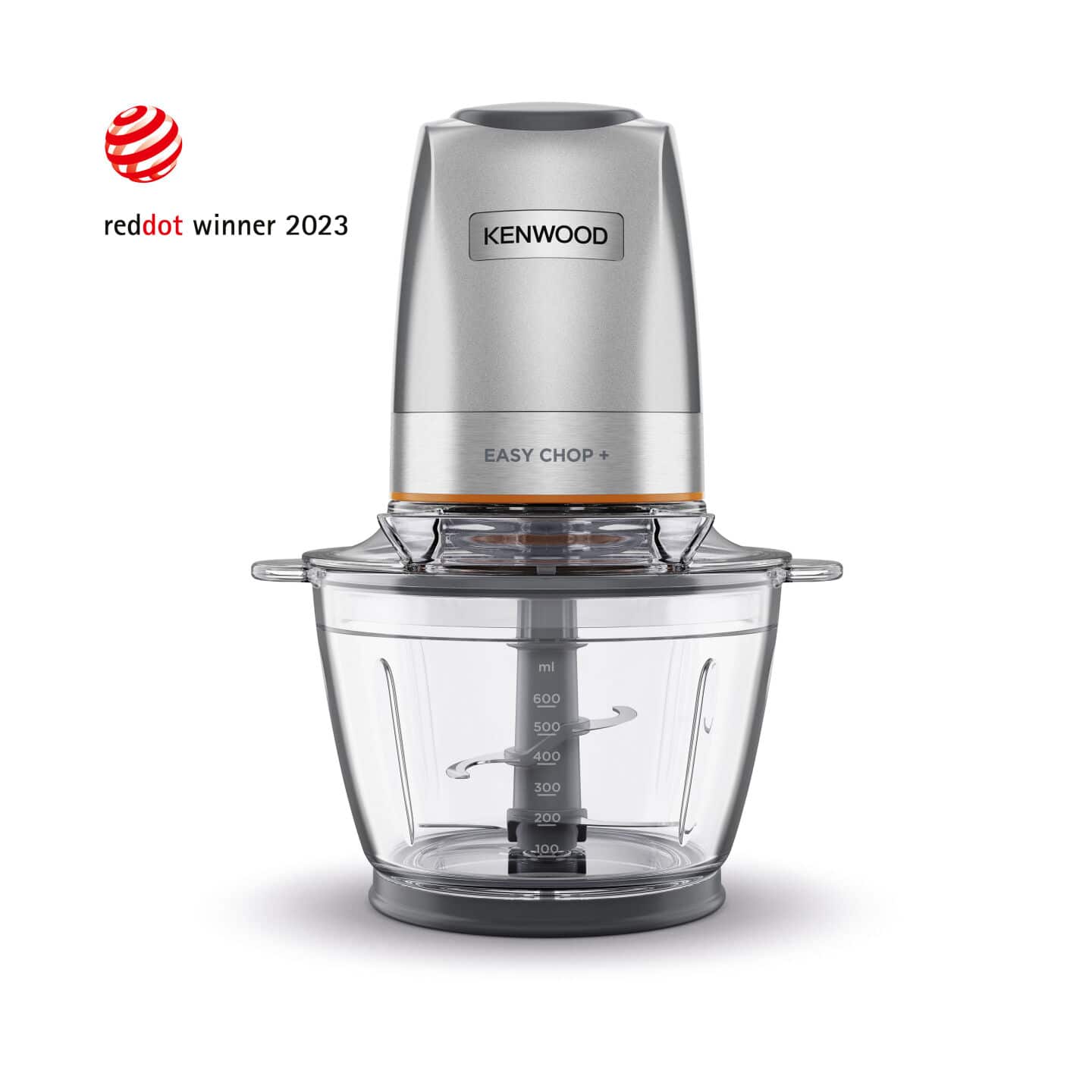 Kenwood Minipicadora Easy Chop+ con bol de cristal CHP62.400SI