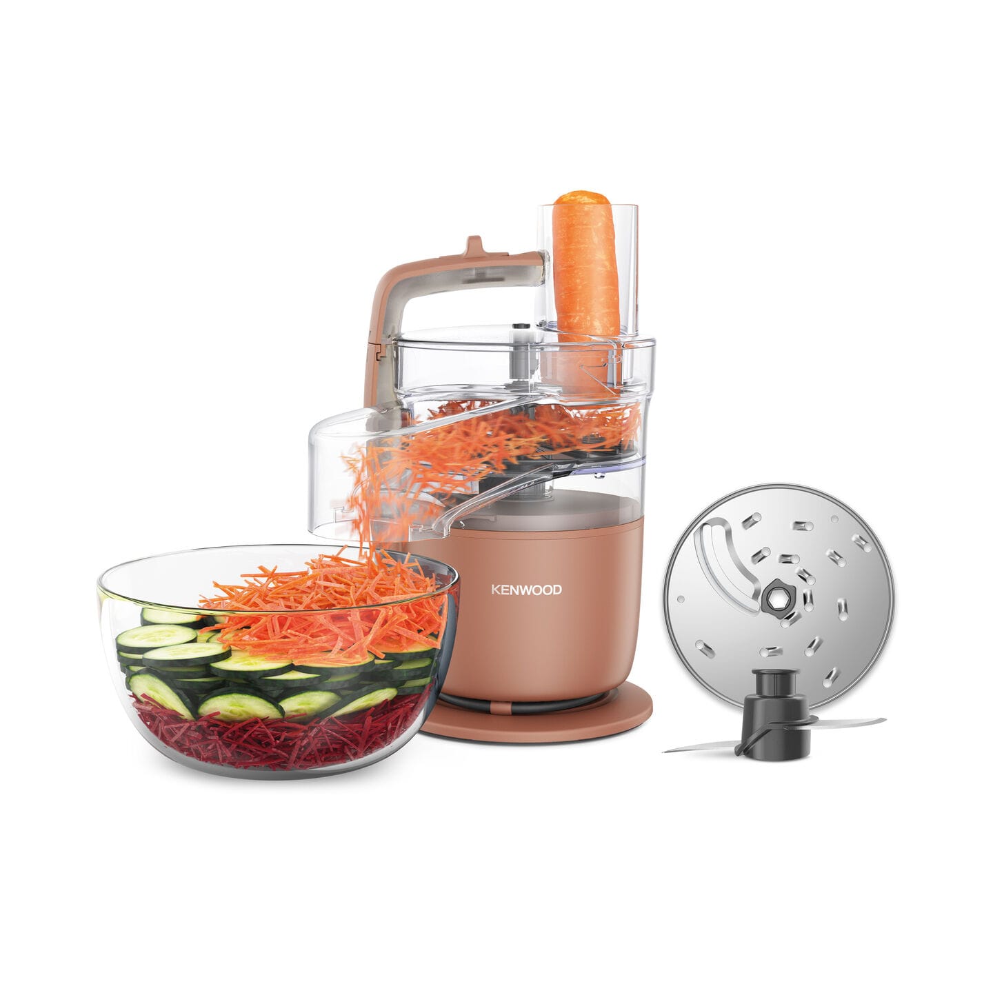 Kenwood MultiProGo Rojo arcilla FDP22.130RD
