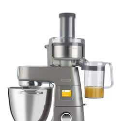 Kenwood Chef Titanium KVL8470 Impastatrice Planetaria con Frullatore, Robot  da Cucina, Tritacarne, Spremiagrumi, Tritatutto, 1700 W, 6.7 Litri, Acciaio  Inossidabile, Argento.