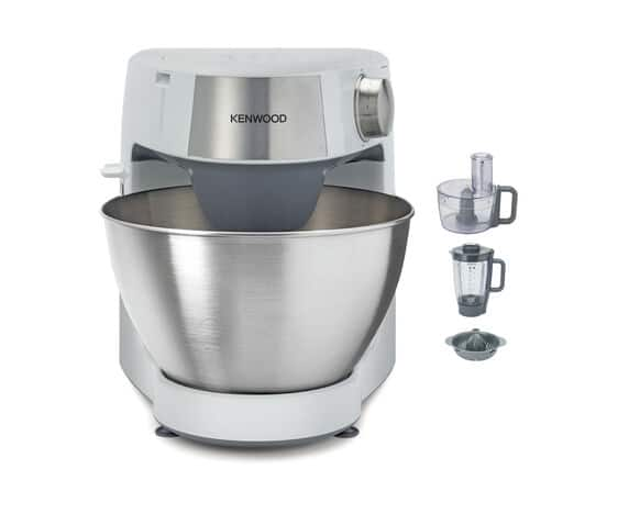 Kenwood KHC29.H0WH robot da cucina 1000 W 4,3 L Stainless steel, Bi