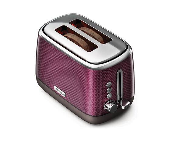 Purple 2-Slice Toaster