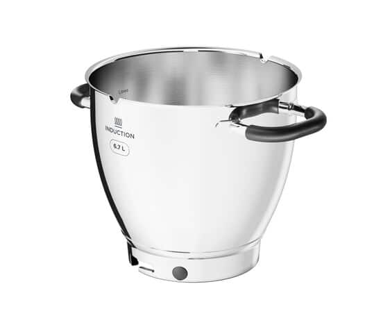  Kenwood Mixing Bowl, Stainless Steel Bowl Chef Elite Food  Processor Accessories Stainless Steel Bowl ELITE XL SS Bowl 6,7 Liter  Silver: Home & Kitchen