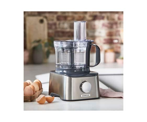 Kenwood Multipro Compact Metal 2.1L Food Processors, FDM302SS