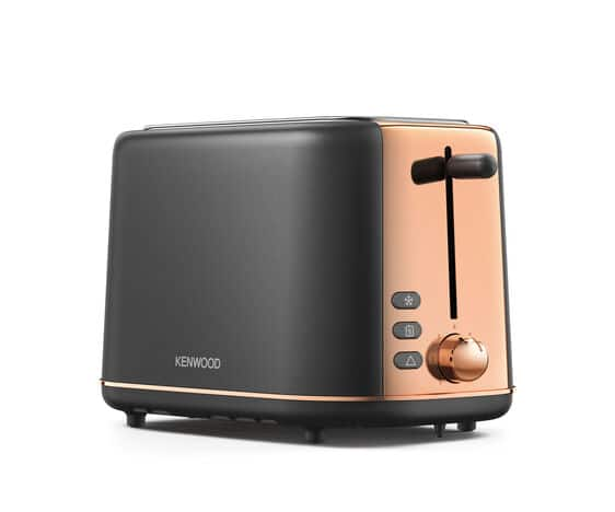 Abbey Lux Grey Rose Gold 2 slot toaster TCP05.C0DG Kenwood UK