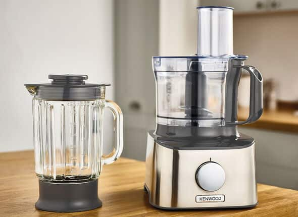 Kenwood Multipro Compact potente Robot da cucina con cubettatrice