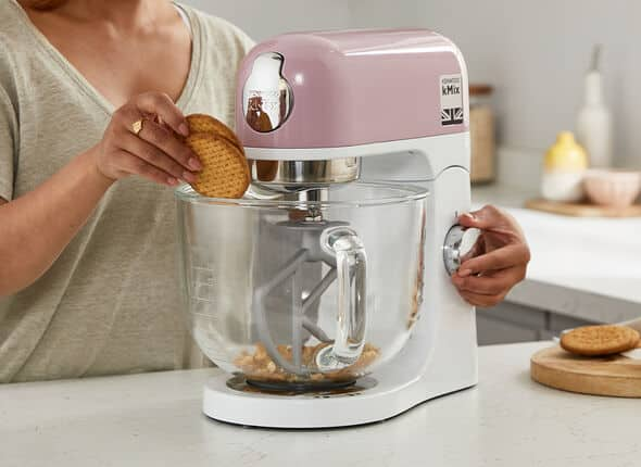 KENWOOD kMix KMX754PP Stand Mixer - Pale Pink