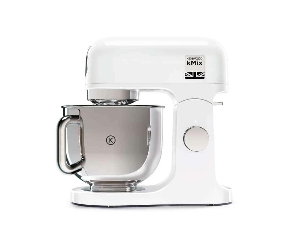 Buy Kenwood kMix 1000 Watts Stand Mixer (5 Attachments, Fold Function,  0W20011137, White) Online - Croma