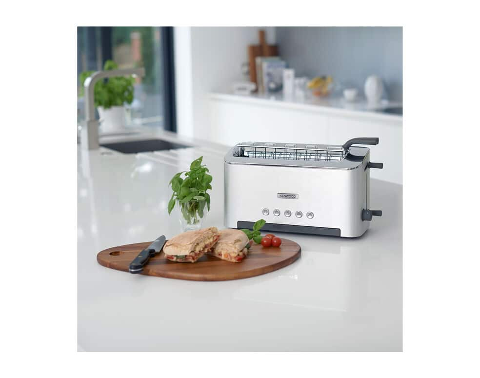 Cucina :: Tostapane :: TTM610 TOASTER - ADJUSTABLE SLOT - STAINLESS STEEL -  TOSTAPANE - KENWOOD - Cod. 0WTTM61002