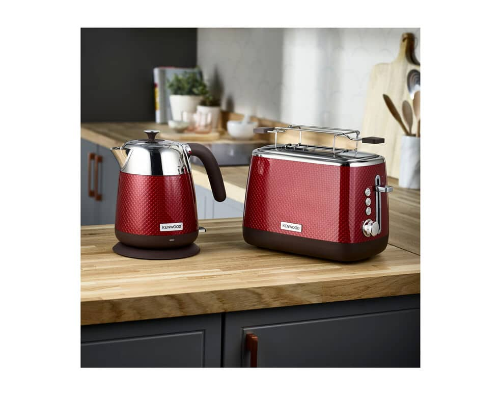 Bollitore elettrico 1,25 L rosso