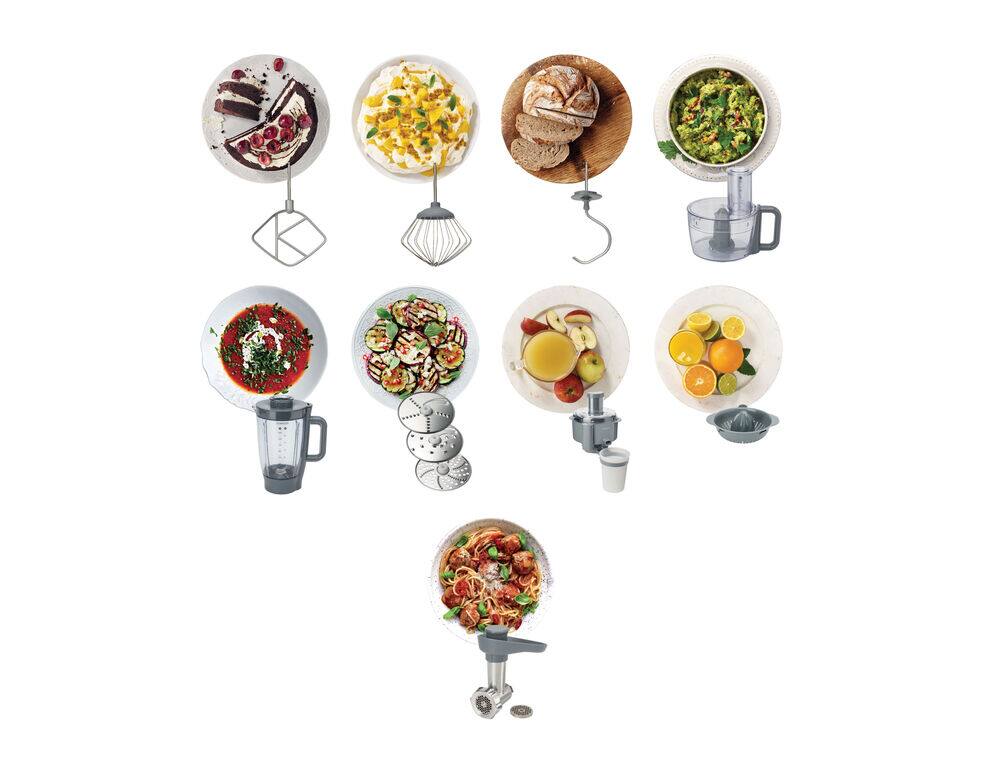 Kenwood Prospero+ KHC29.N0SI Compact Mixer plus 5 attachments Kenwood UK