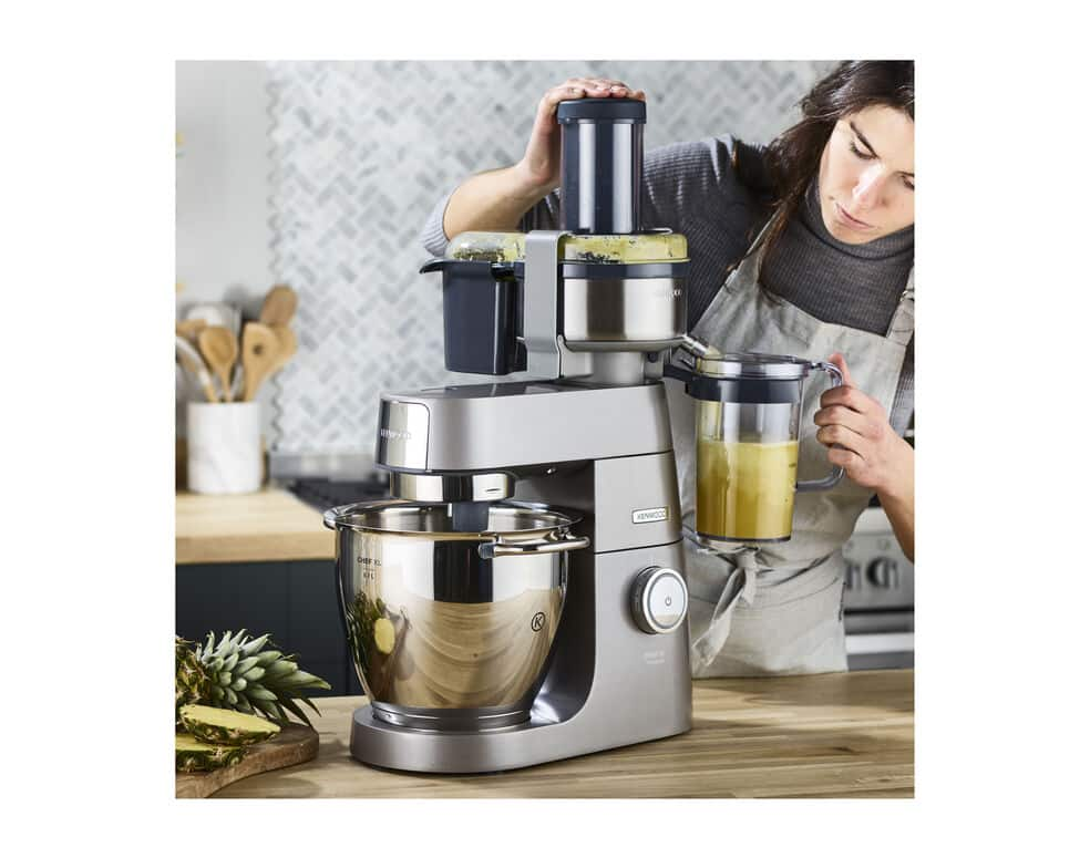 KENWOOD - ROBOT DA CUCINA KM331 + FOOD PROCESSOR KAH647PL + ACCESSORI VARI  