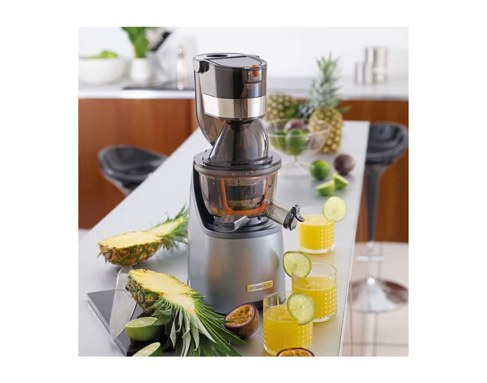 Kenwood JMP800SI PureJuice Pro Estrattore di Succo a Freddo, Centrifuga  Slow Juicer, Dotato di Funzione Risciacquo, Completamente Smontabile,  Separa il Succo dalla Polpa, Capacità 1,5L, Argento : : Casa e  cucina